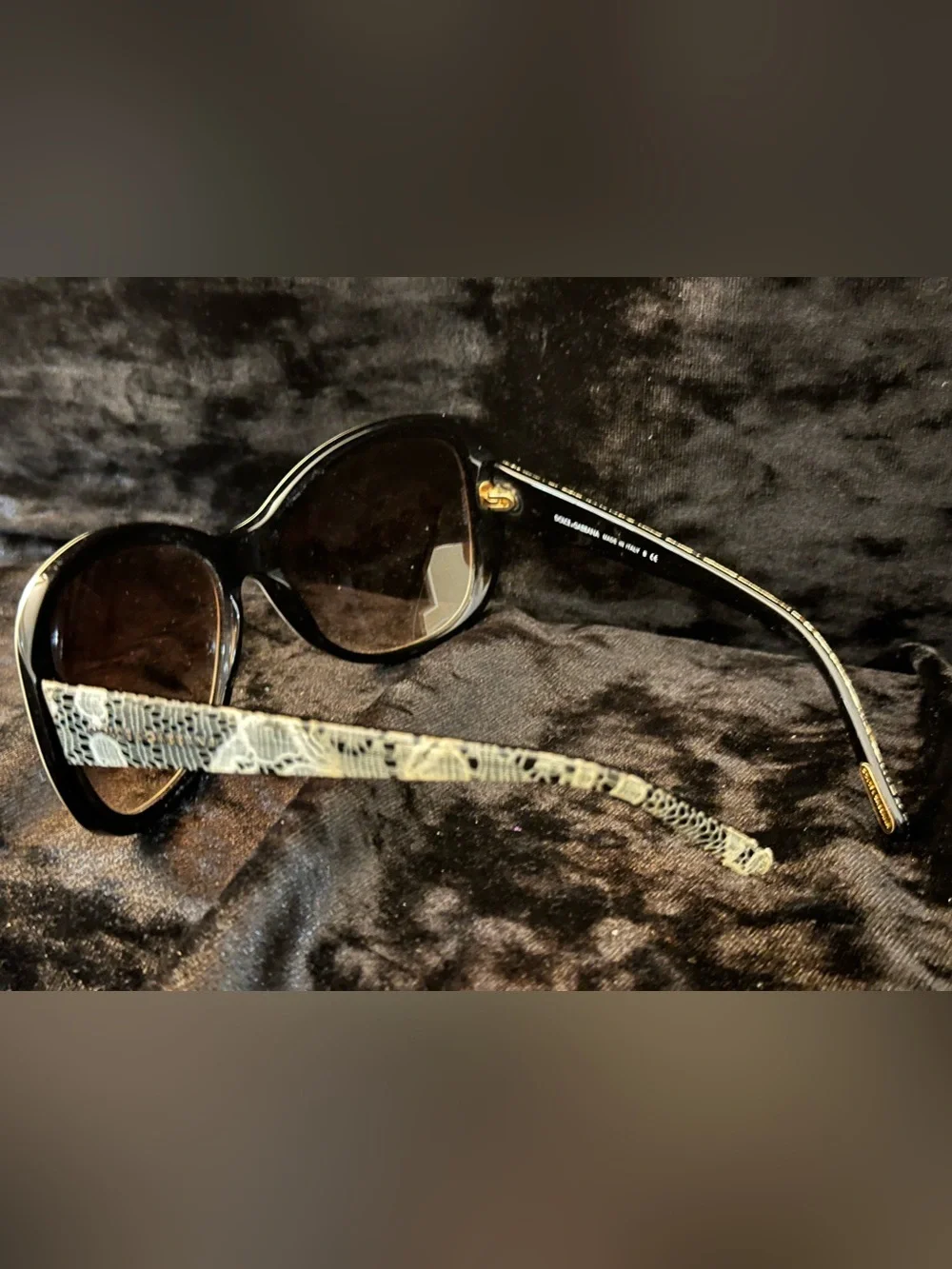 DOLCE&GABBANA Leopard Sunglasses w/ gradient lenses DG4132 1995/13 57[]16 135 3N